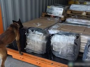 Aseguran 200 kilos de cocaína en Aduana de Ensenada, Baja California
